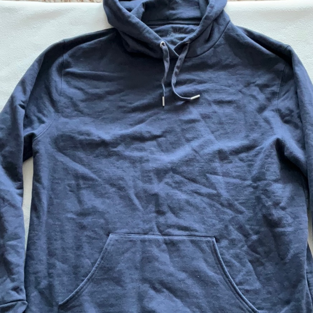 Blue Fresh Clean Tees Hoodie Mens Size XL